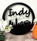 Indy Skyline - Circle Sign